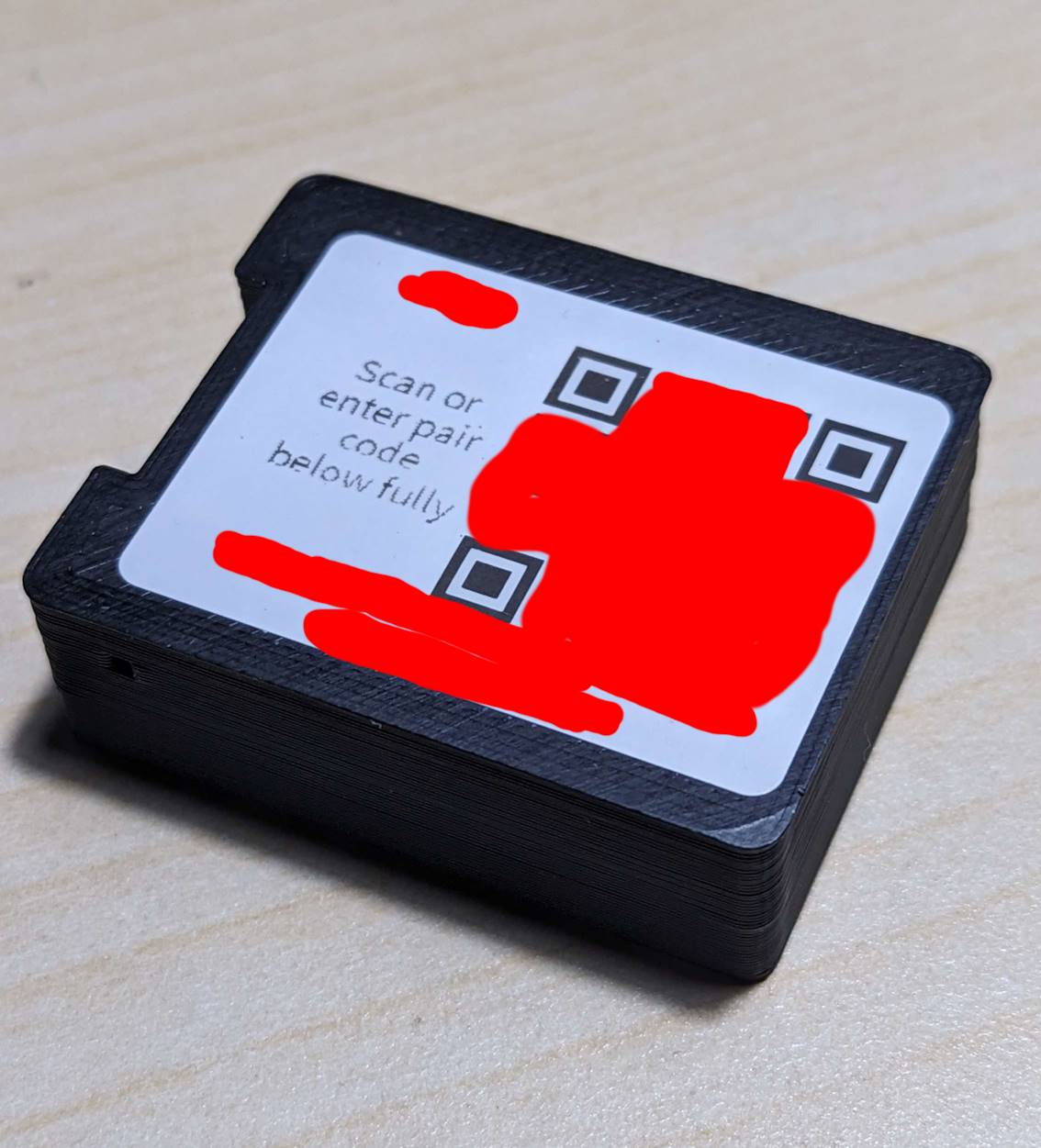 PiShock Lite - Clean variant - Case back view